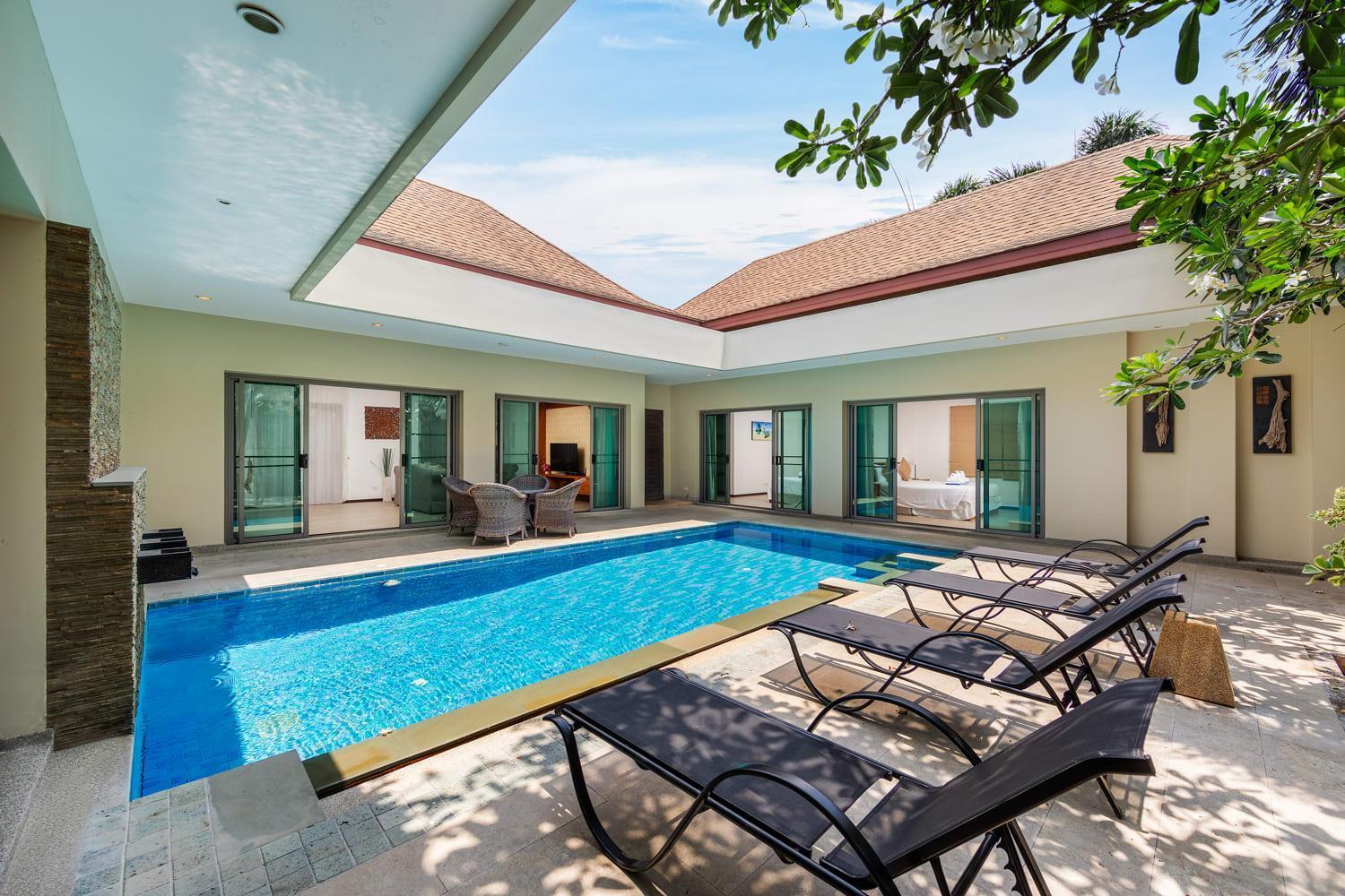 Villa Bond| 3 Bedrooms | Private Pool | 3 Min To Naiharn Beach Rawai Bagian luar foto